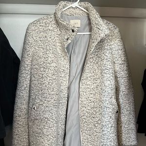 LOFT Funnel Neck Coat